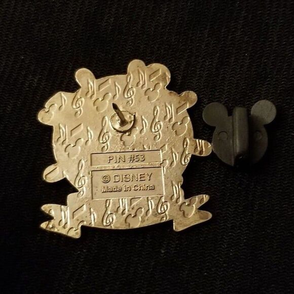 Disney Pin Turkey in the Straw Mickey Short B&W Steamboat Willie 16973 2002 53 - Picture 3 of 8